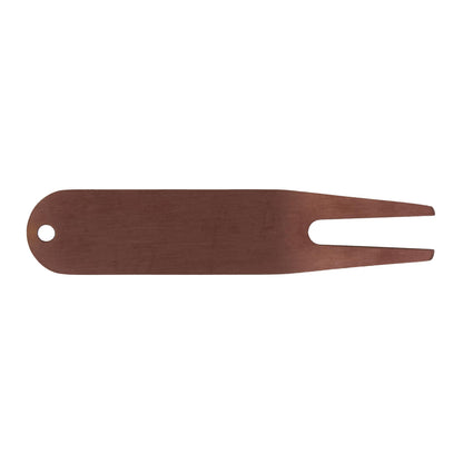 Front View of Metallic Classic Metal Divot Tool plain