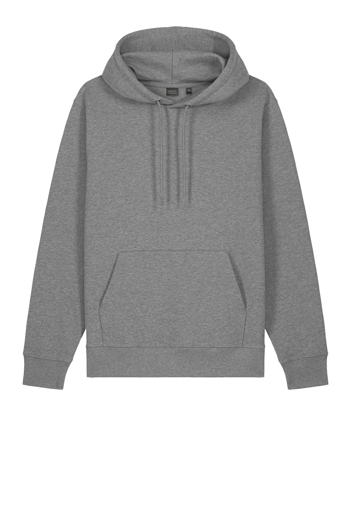 Front View of MidHthrGry Stanley/Stella Unisex Cruiser 2.0 Hooded Sweatshirt SXU003