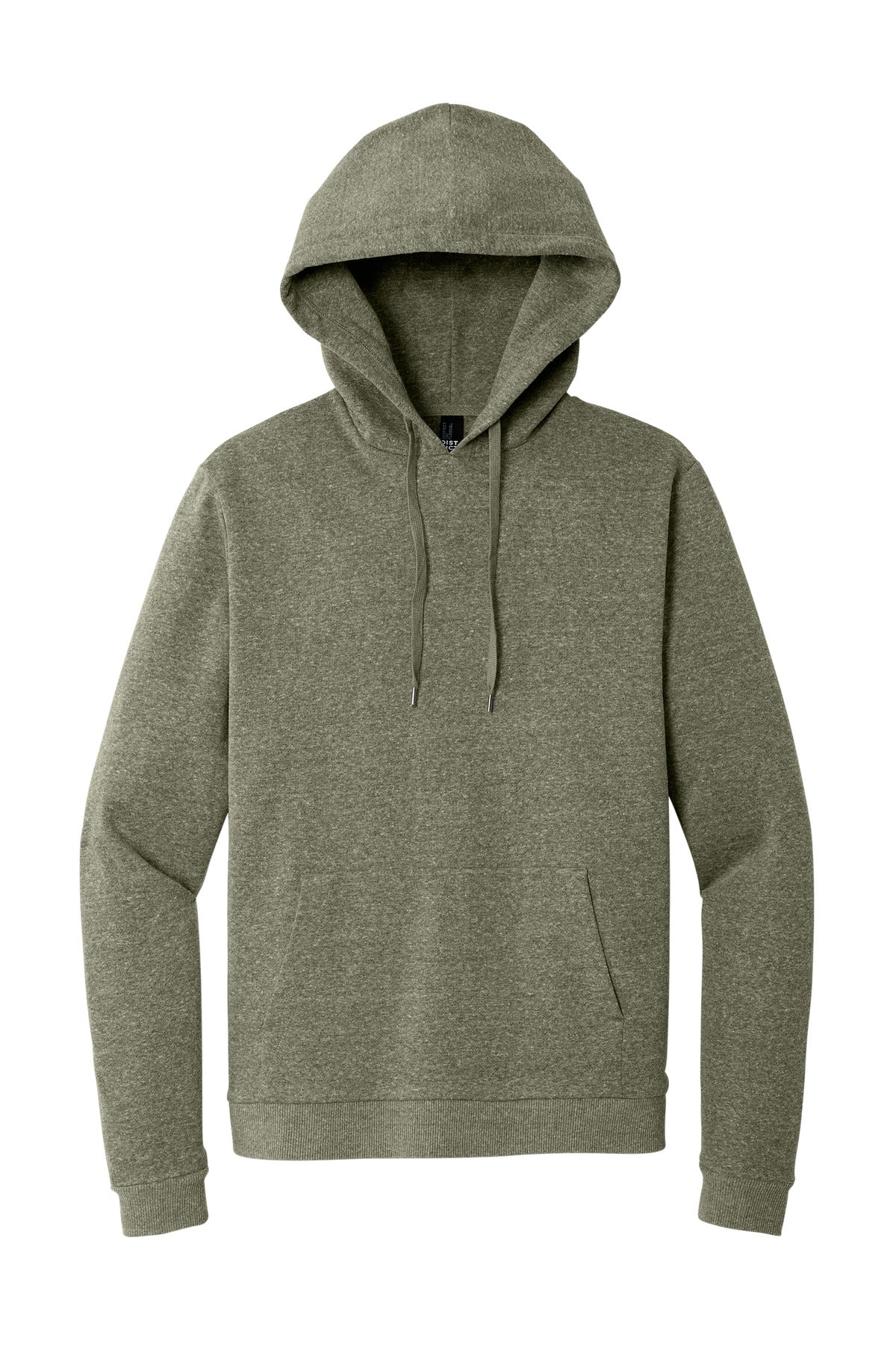 Front View of MilGrnFst District Perfect Tri Fleece Pullover Hoodie DT1300