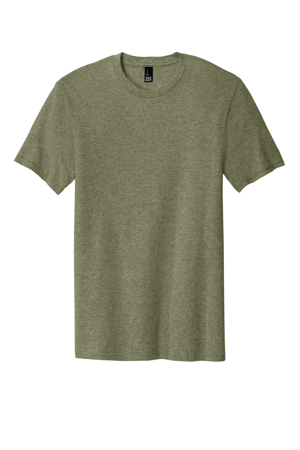 Front View of MilGrnFst District The Concert Tee DT5000