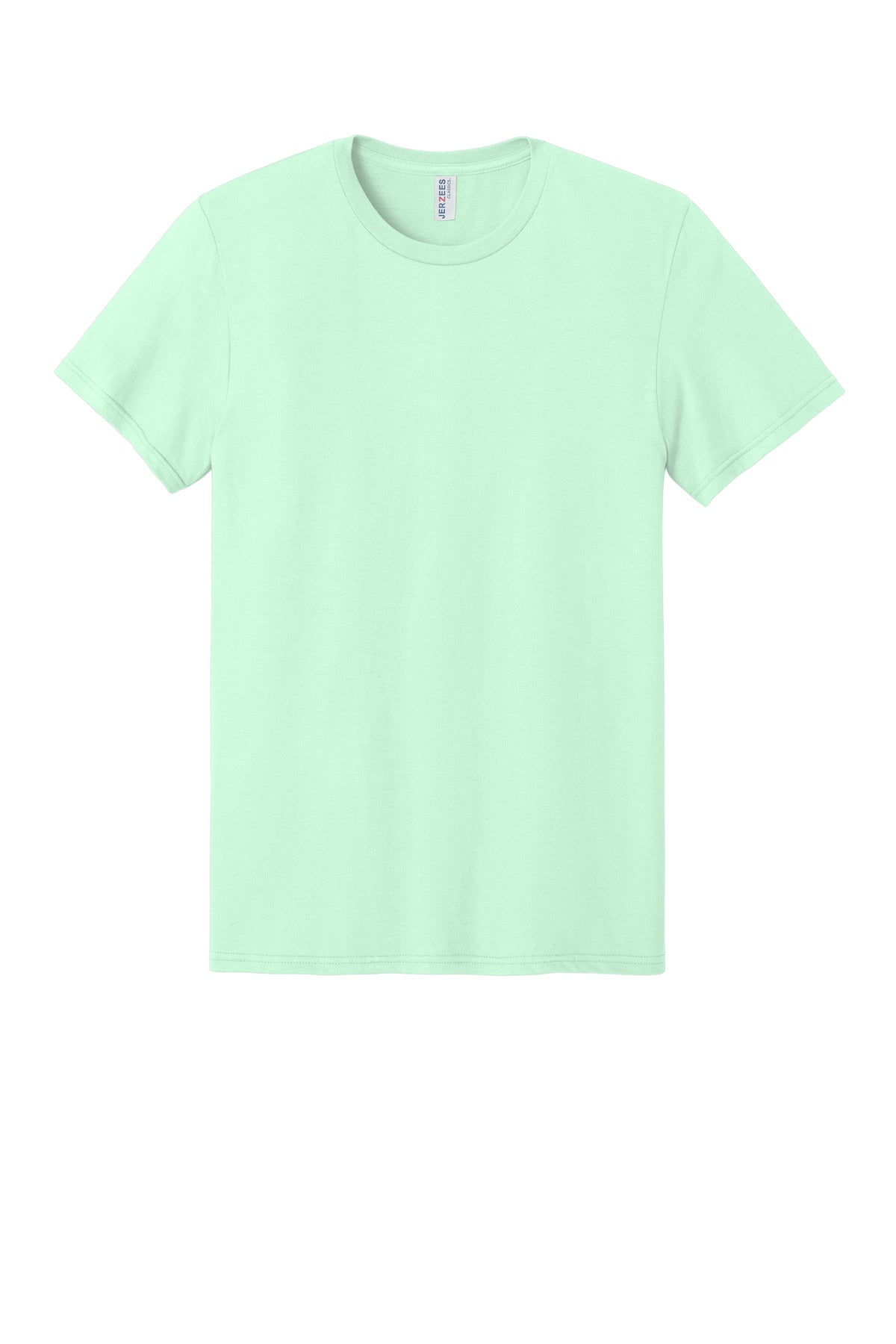 Front View of MintToBe Jerzees Classics Unisex Cotton T-Shirt 363M