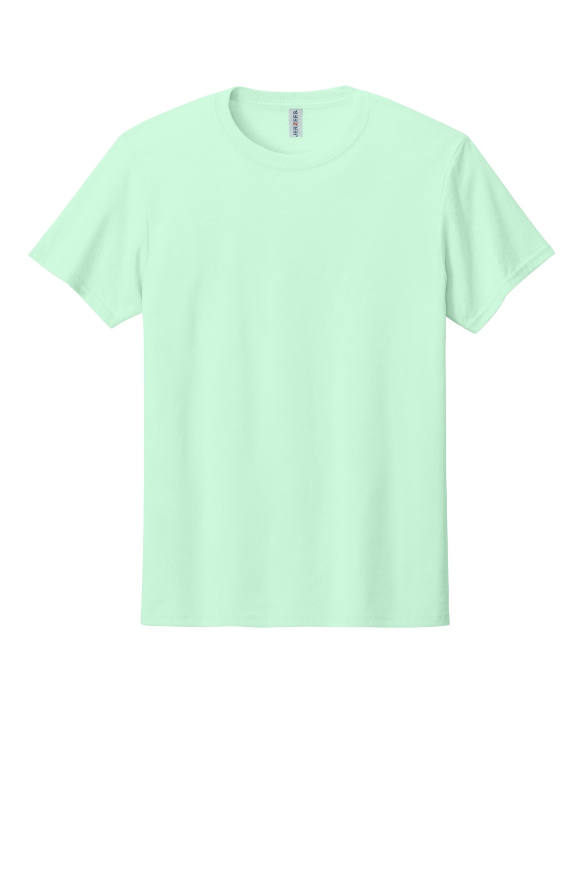 Front View of MintToBe Jerzees Premium Blend Ring Spun T-Shirt 560M