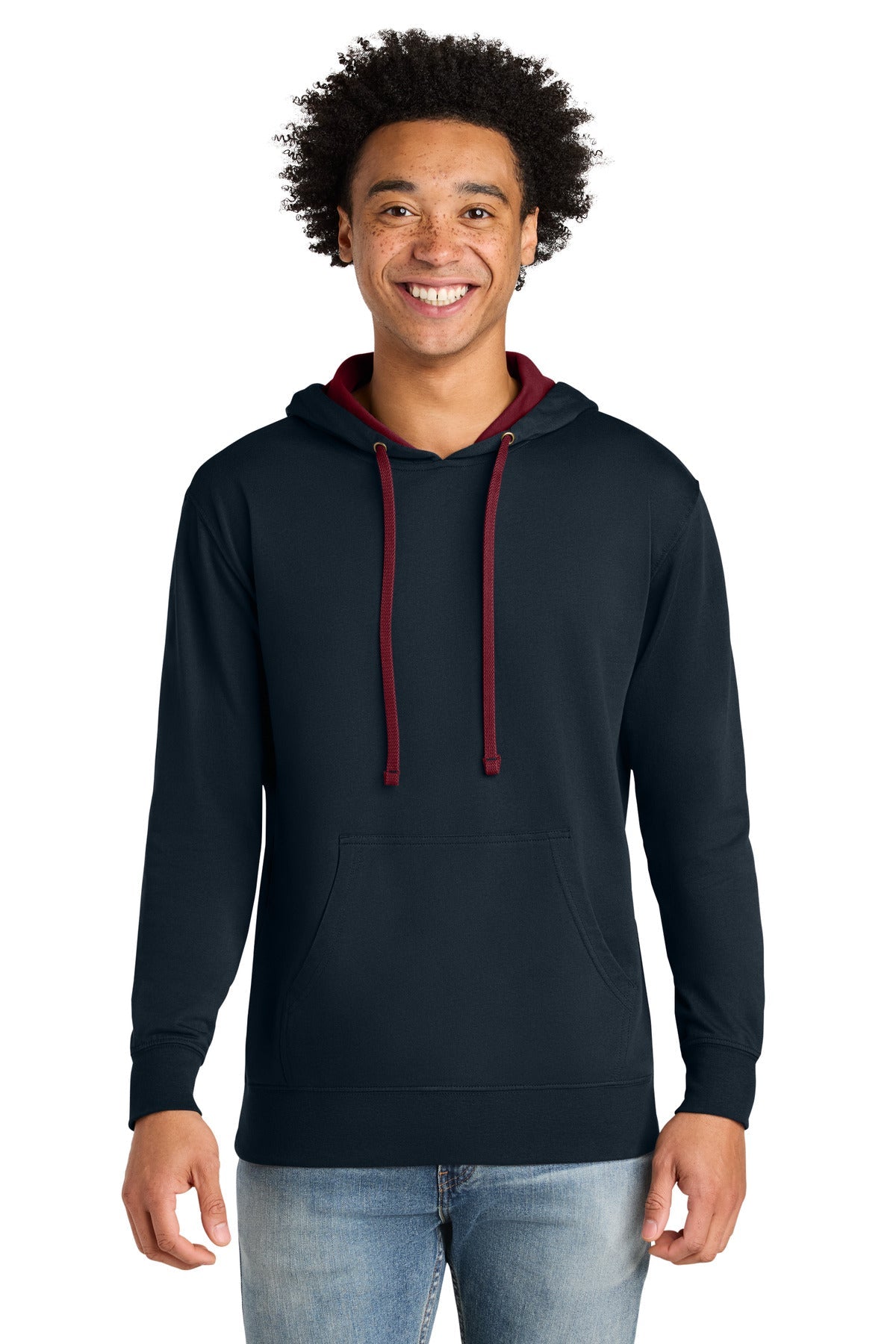 Front View of MiNv/Card Next Level Apparel Laguna Hoodie NL9301