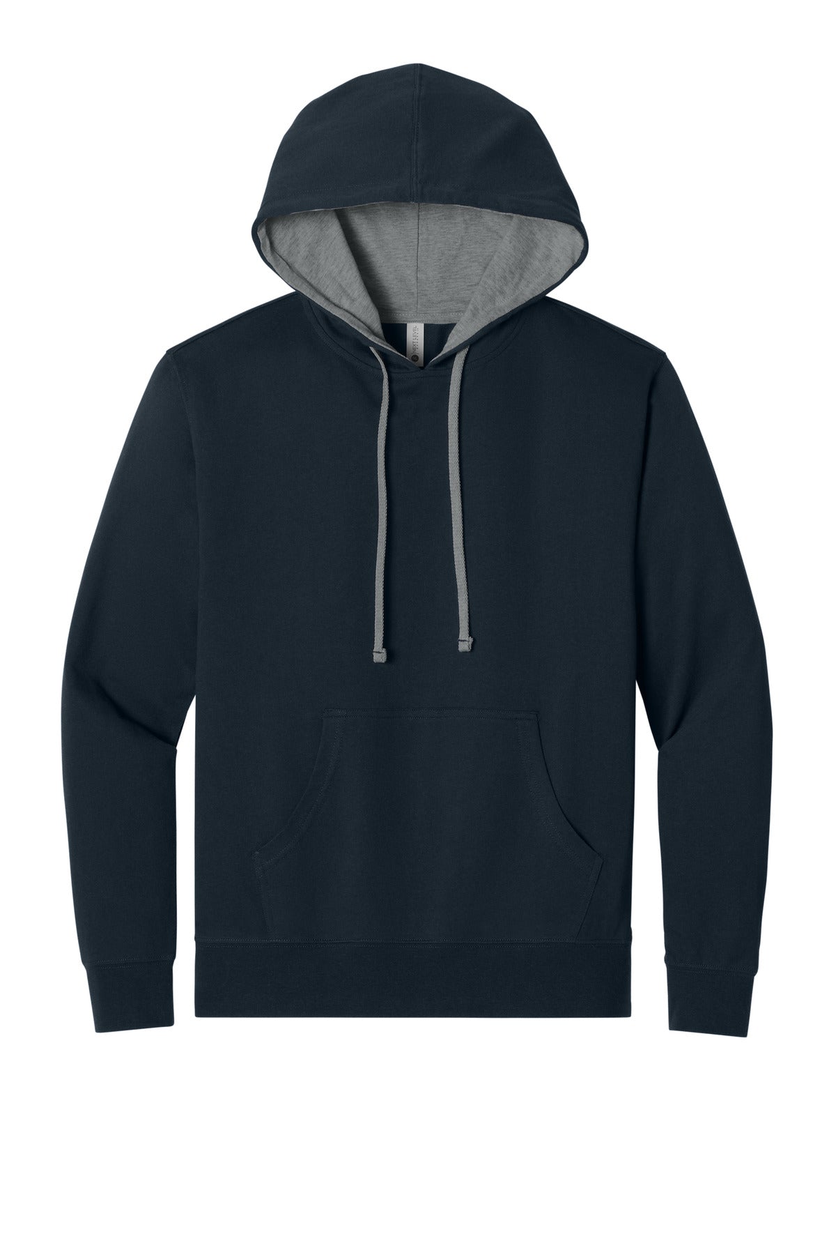Front View of MiNv/HGray Next Level Apparel Laguna Hoodie NL9301