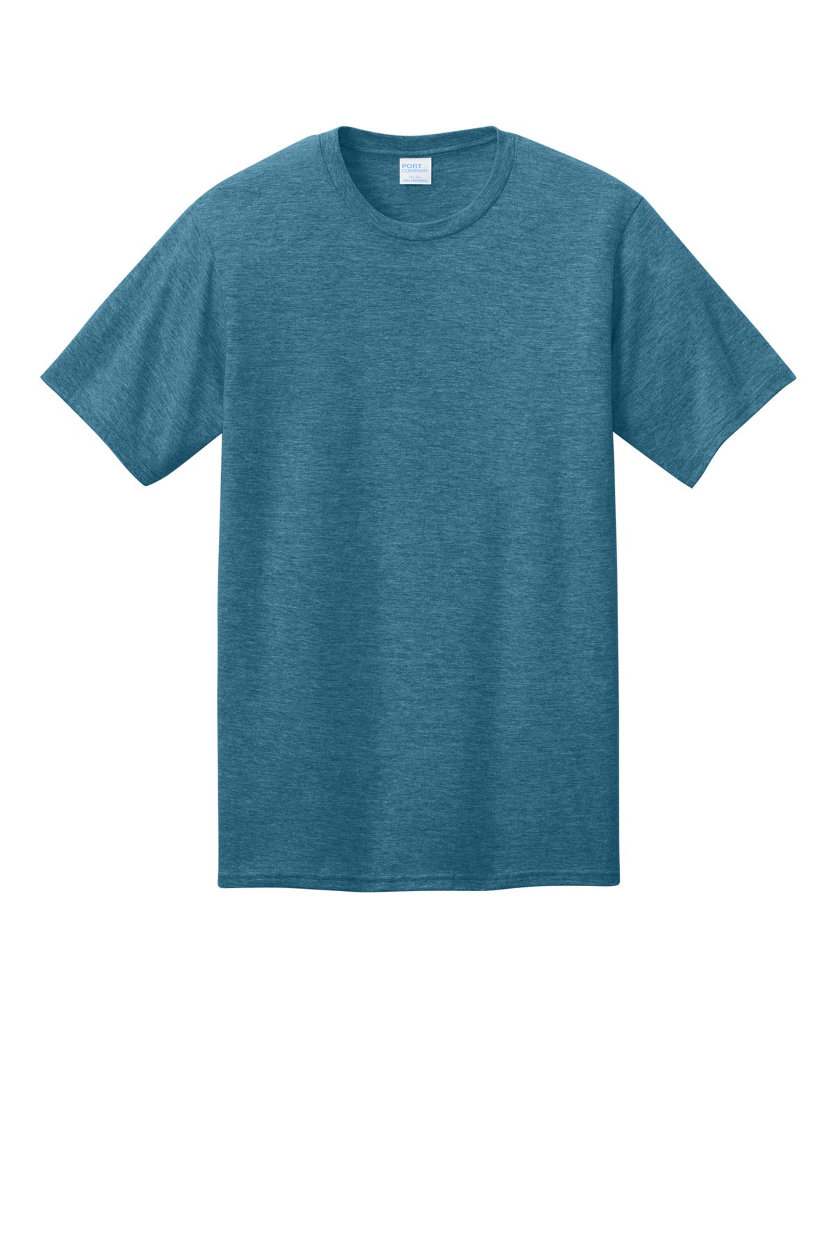 Front View of MntainBlHt Port & Co CVC Tee PC340
