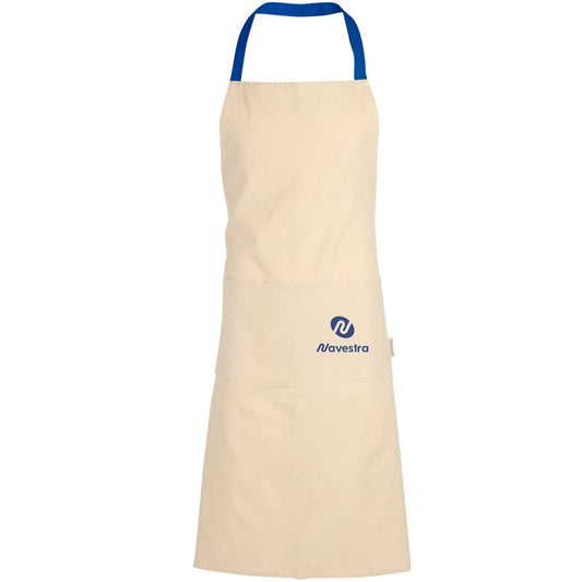 Front View of Multi Recycled Cotton Apron