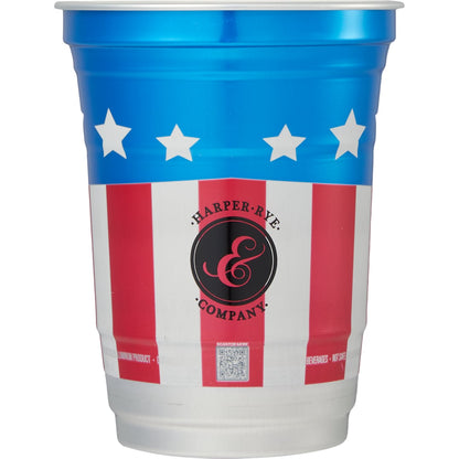 Front View of Multi Top Cup America 250th Aluminum Cup 16oz