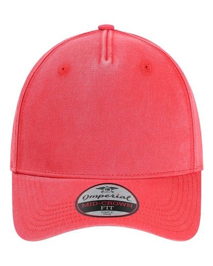 Front View of Nantucket Red The Gambit Cap - X240