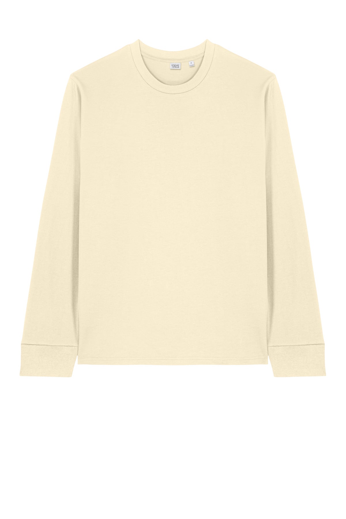 Front View of NaturalRaw Stanley/Stella Unisex Creator 2.0 Long Sleeve Tee SXU022