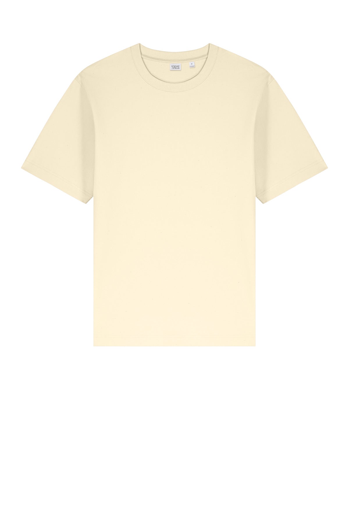 Front View of NaturalRaw Stanley/Stella Unisex Freestyler Heavyweight Tee SXU018