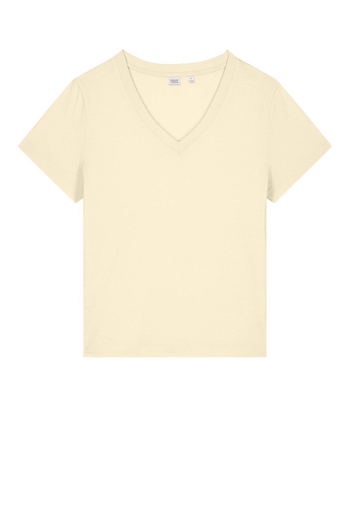 Front View of NaturalRaw Stanley/Stella Women's Stella Isla V-Neck Tee SXW032