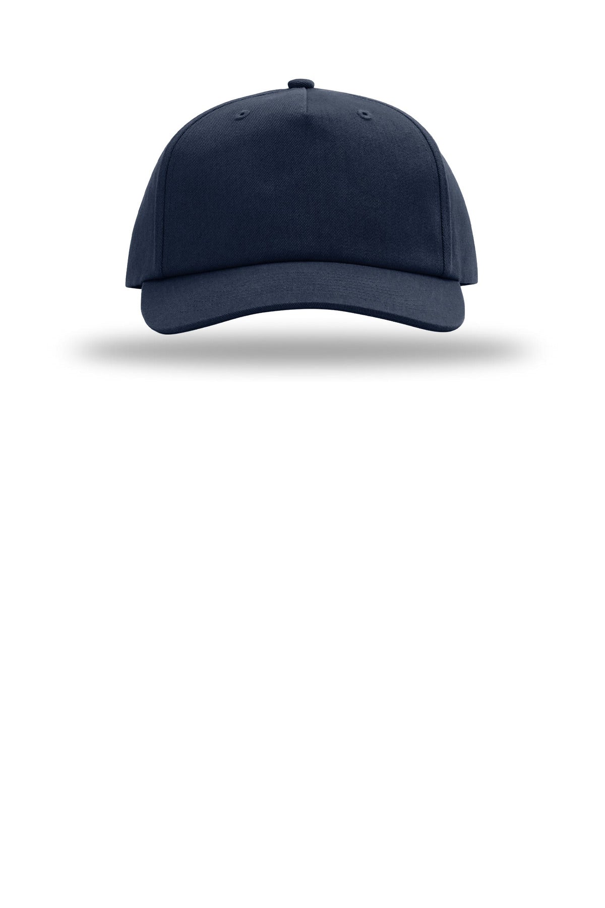 Front View of Navy Richardson 5-Panel Relaxed Gramps 356