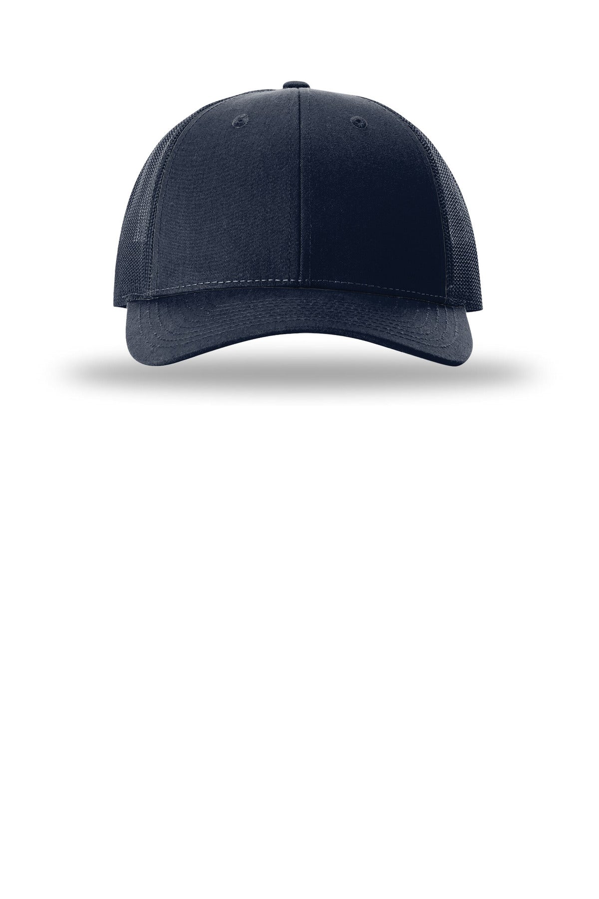Front View of Navy Richardson Low Pro Trucker 115