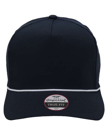 Front View of Navy/ White The Wrightson Cap - 5054