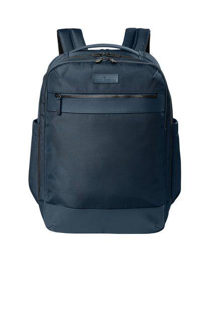 Front View of NavyBlazer Brooks Brothers Oxford Backpack BB18822