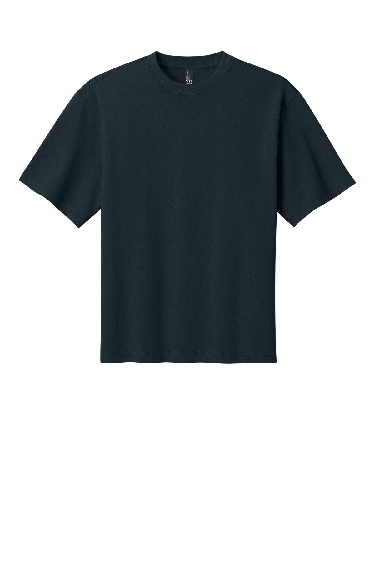 Front View of NavyBlue District 7-Oz. Gritty Tee DT7075