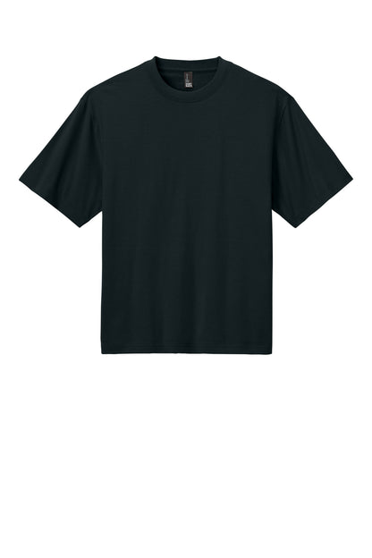 Front View of NavyBlue District Heavyweight Very Important Tee DT6065