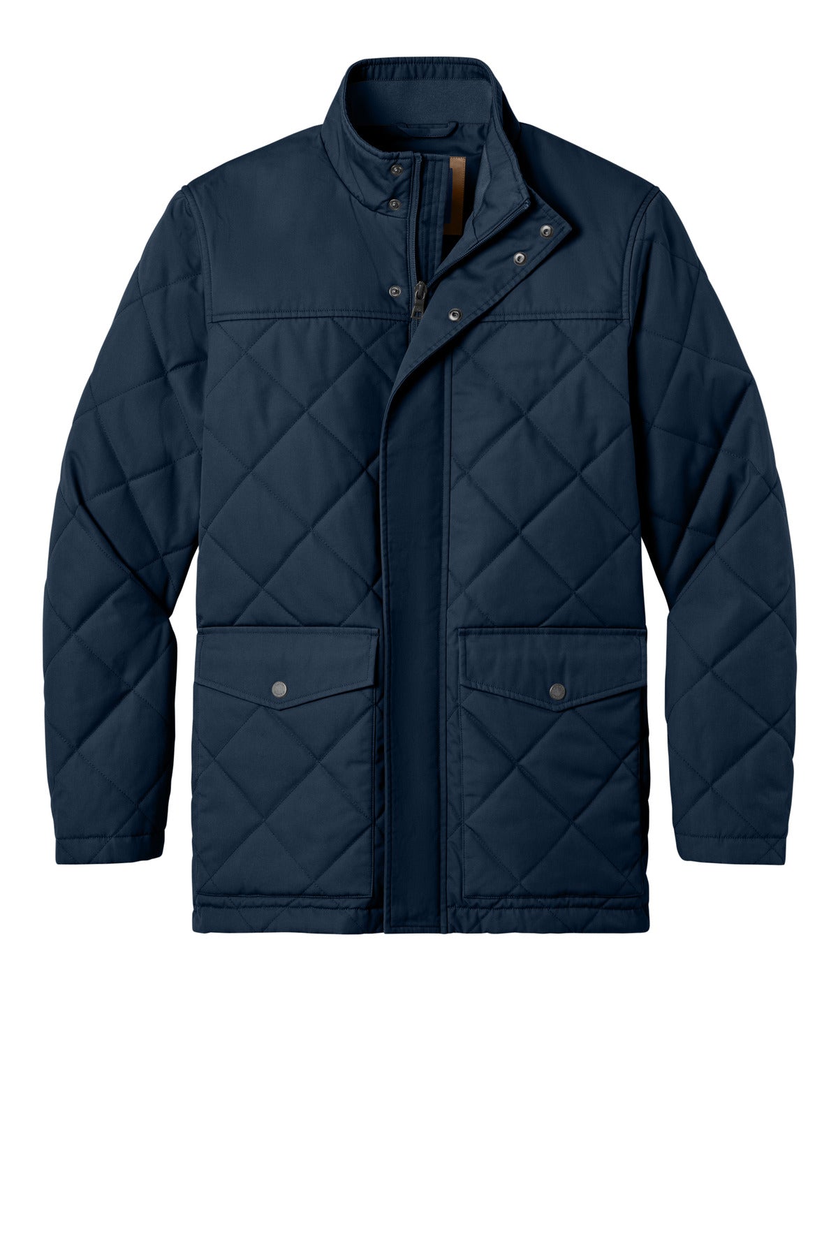 Front View of NightNavy Brooks Brothers Field Coat BB18605