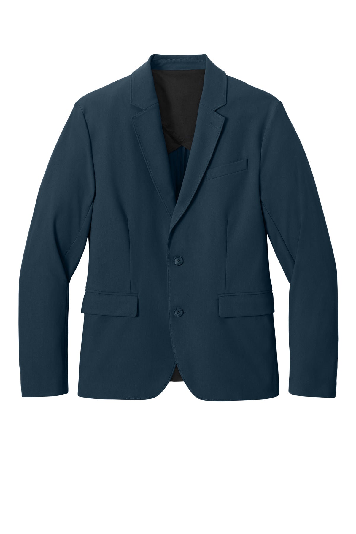 Front View of NightNavy Mercer+Mettle Capital Tech Blazer MM3032