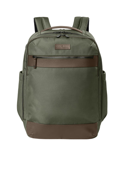 Front View of NobleGreen Brooks Brothers Oxford Backpack BB18822