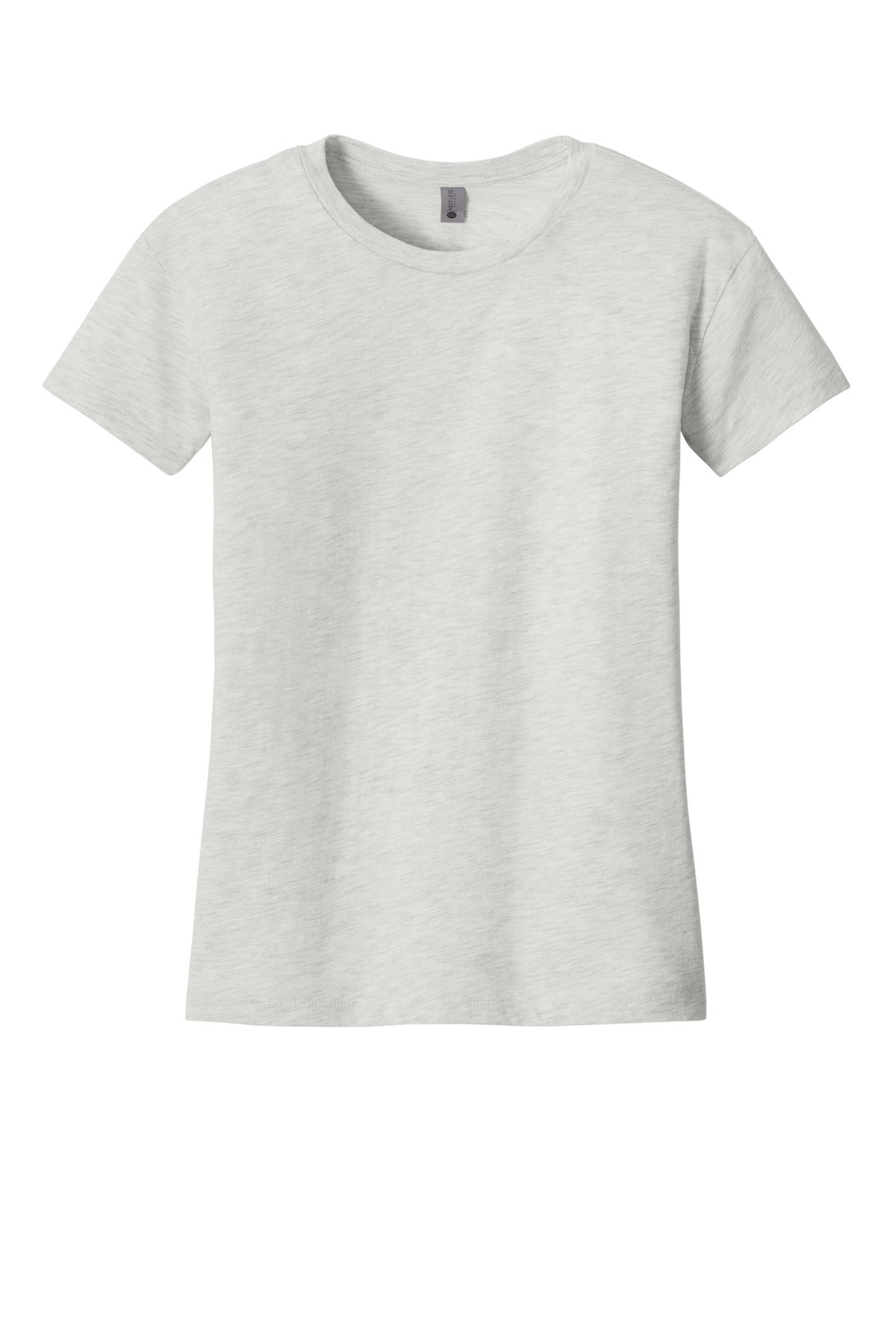 Front View of Oatmeal Next Level Apparel Women's Cotton Relaxed Tee NL3910