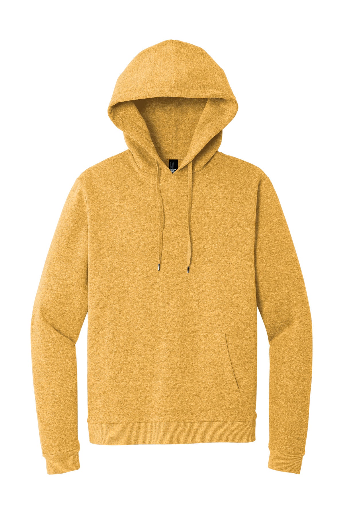 Front View of OchreYlwHr District Perfect Tri Fleece Pullover Hoodie DT1300