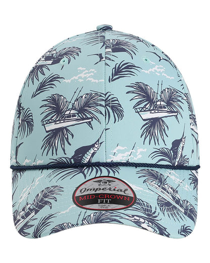Front View of Offshore Slate The Outtasite Cap - 5058
