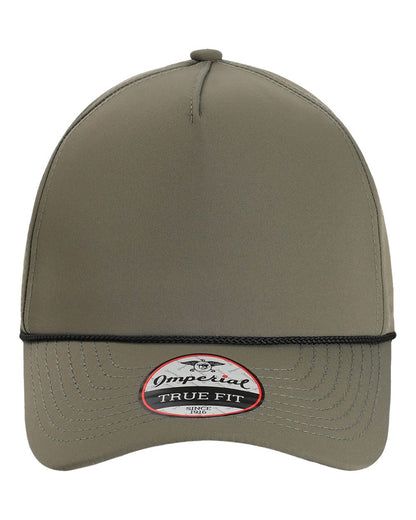 Front View of Olive Green/ Black The Wrightson Cap - 5054