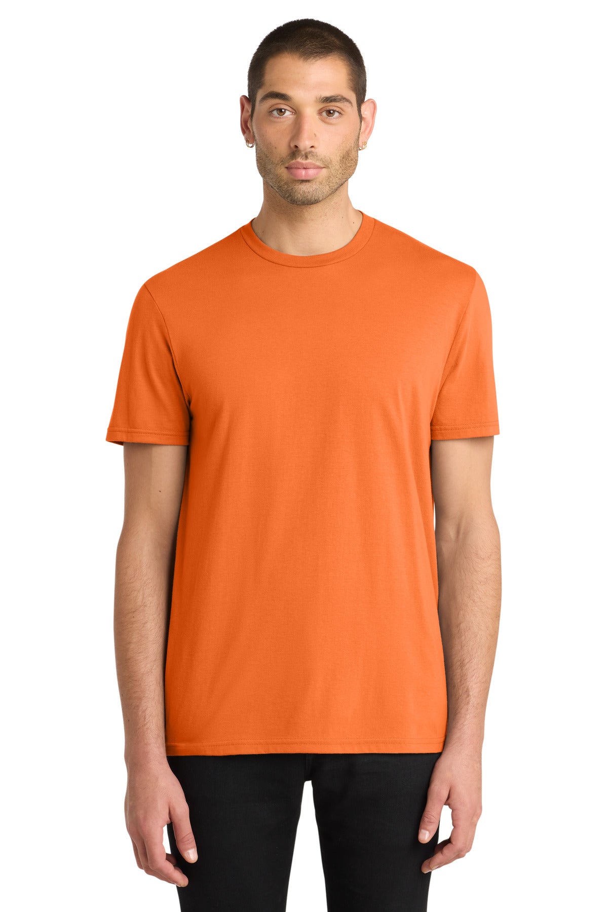 Front View of Orange District Very Important Tee . DT6000