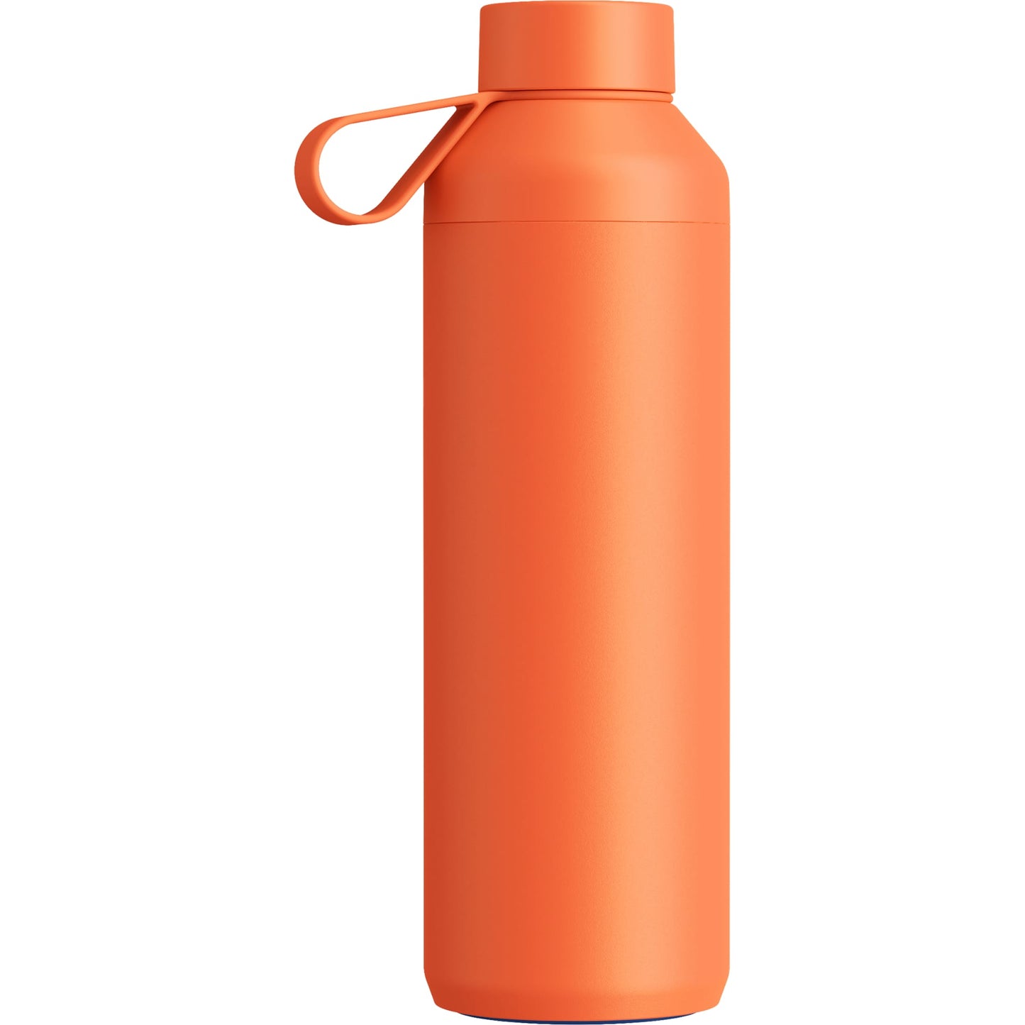 Front View of Orange Ocean Bottle Peak OG Bottle 24oz plain