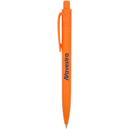 Front View of Orange Shoreside Gel Pen
