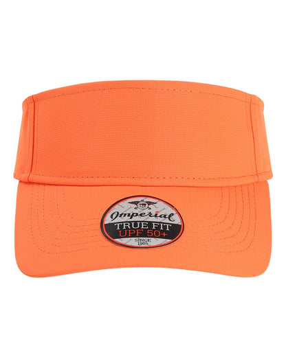 Front View of Orange The Performance Phoenix Visor - 3124P