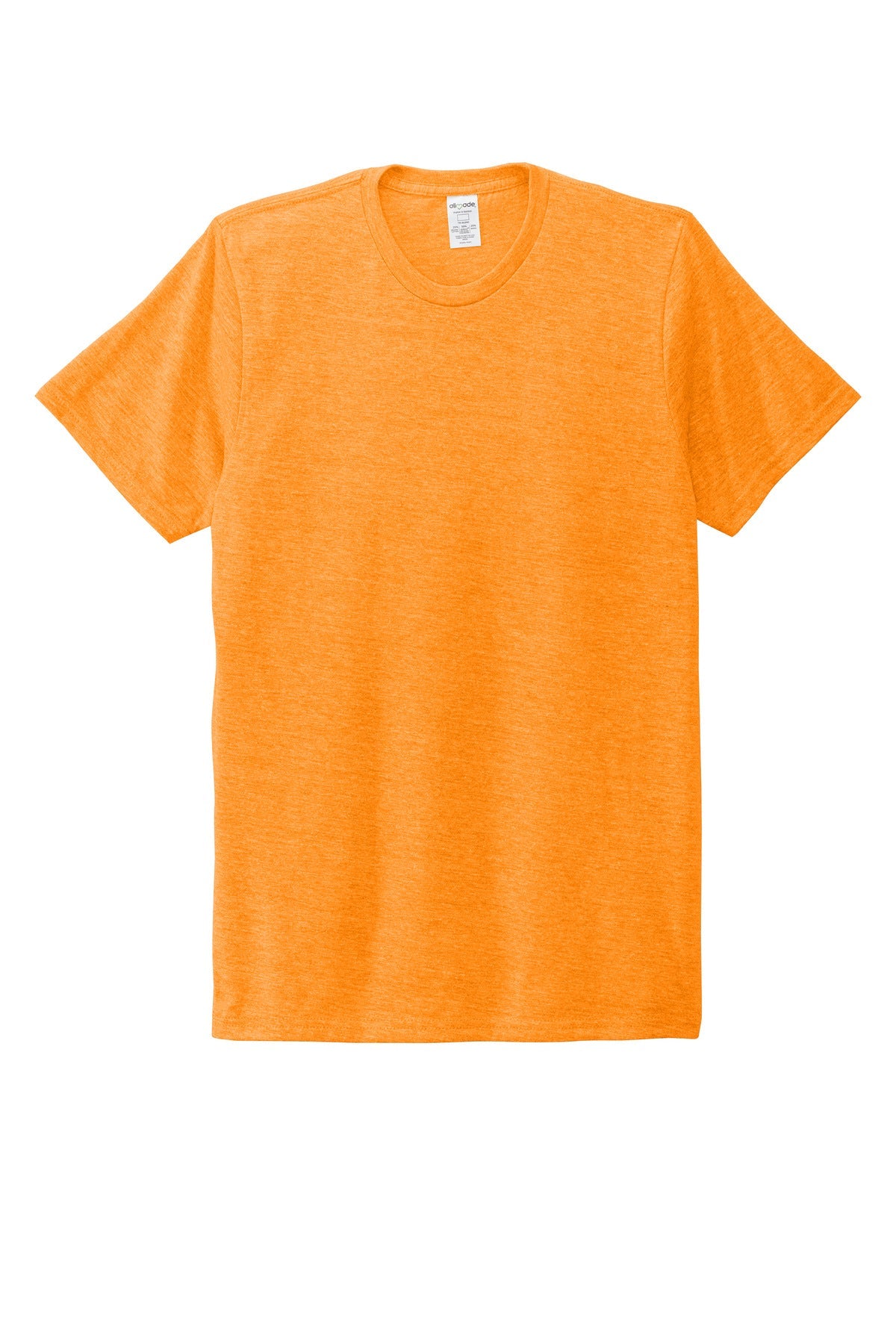Front View of OrngUFancy Allmade Unisex Tri-Blend Tee AL2004