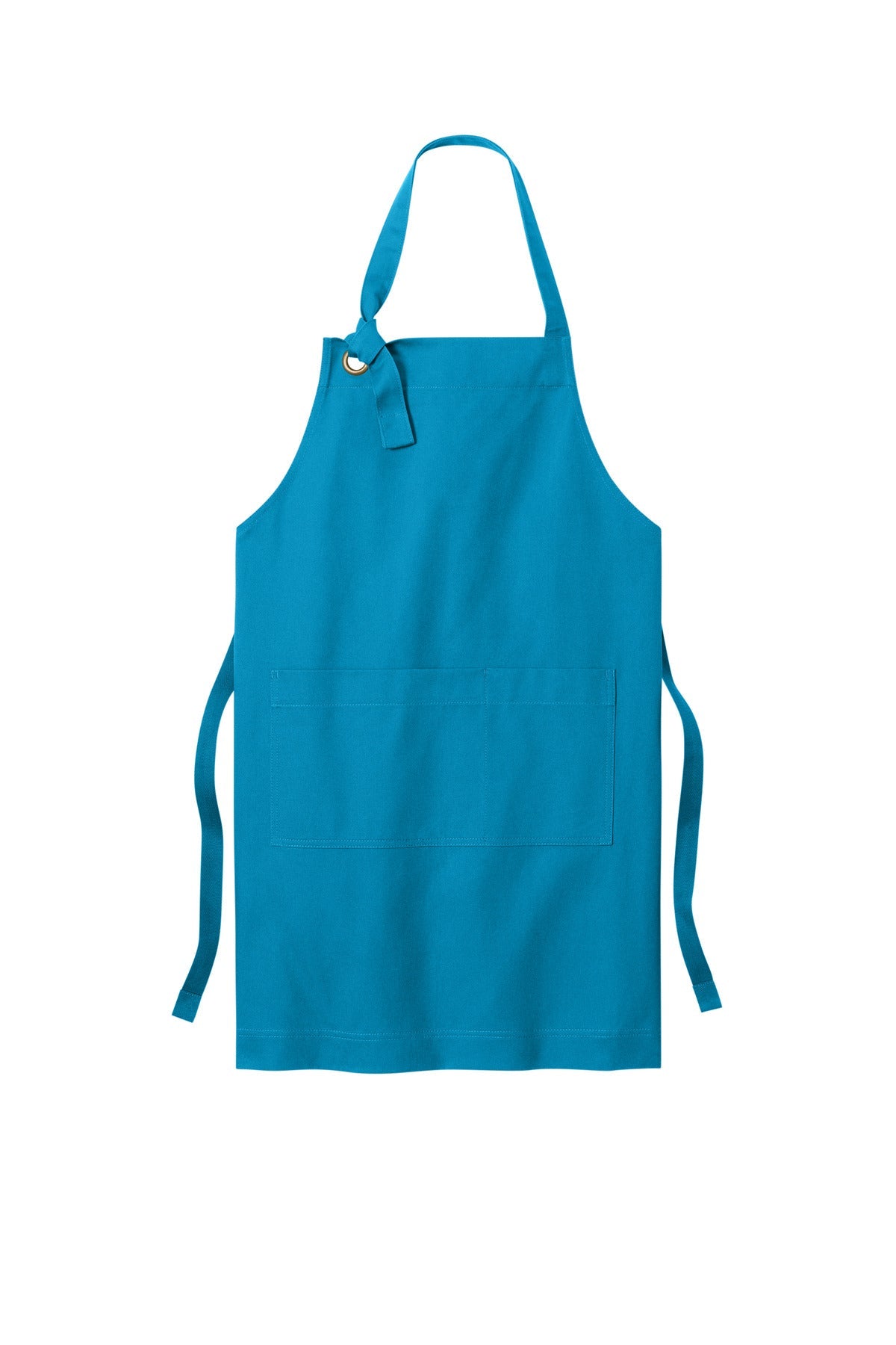 Front View of ParcelBlue Port Authority Signature Heavy Twill Bib Apron A900