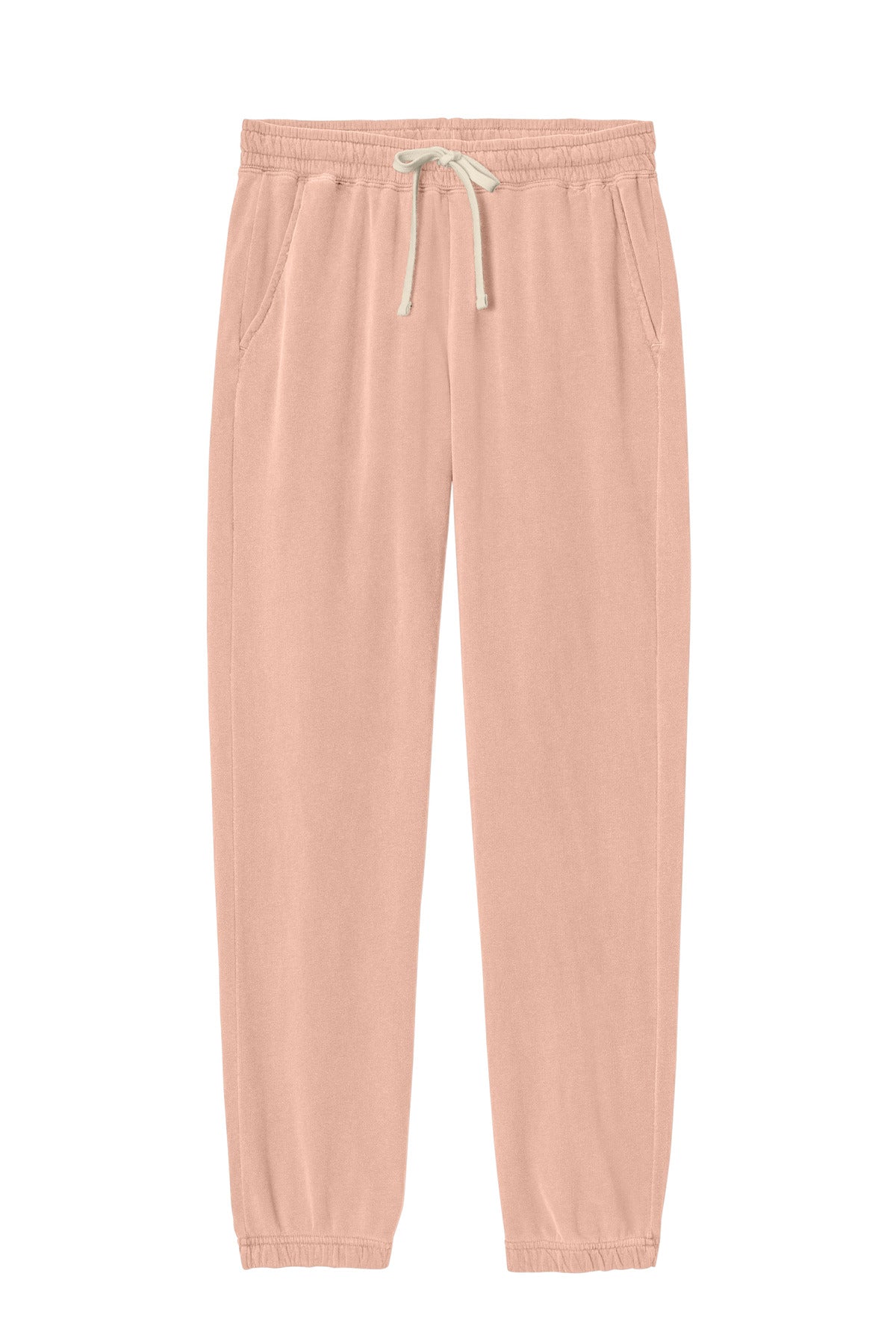 Front View of Peachy Comfort Colors Lightweight Sweatpant 1469