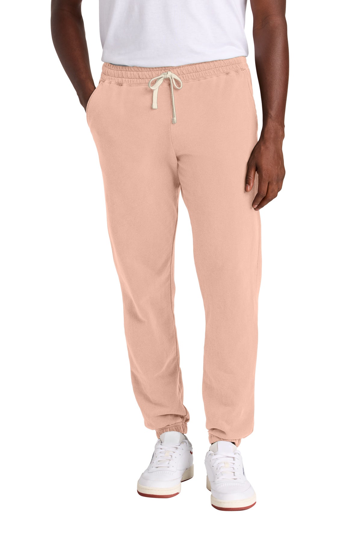 Front View of Peachy Comfort Colors Lightweight Sweatpant 1469