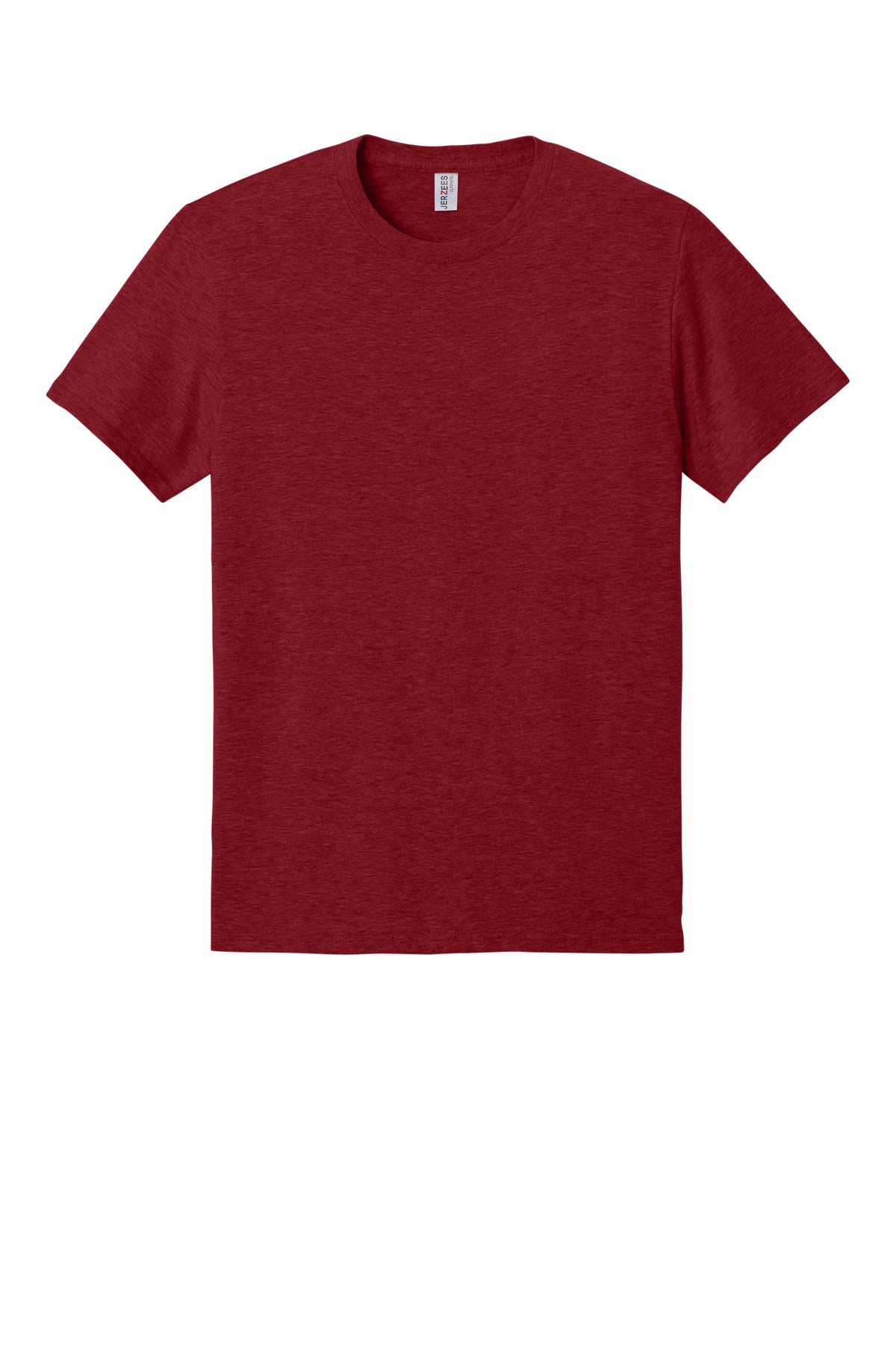 Front View of PeprdRHthr Jerzees Ultimate Unisex Ring Spun T-Shirt IC46M