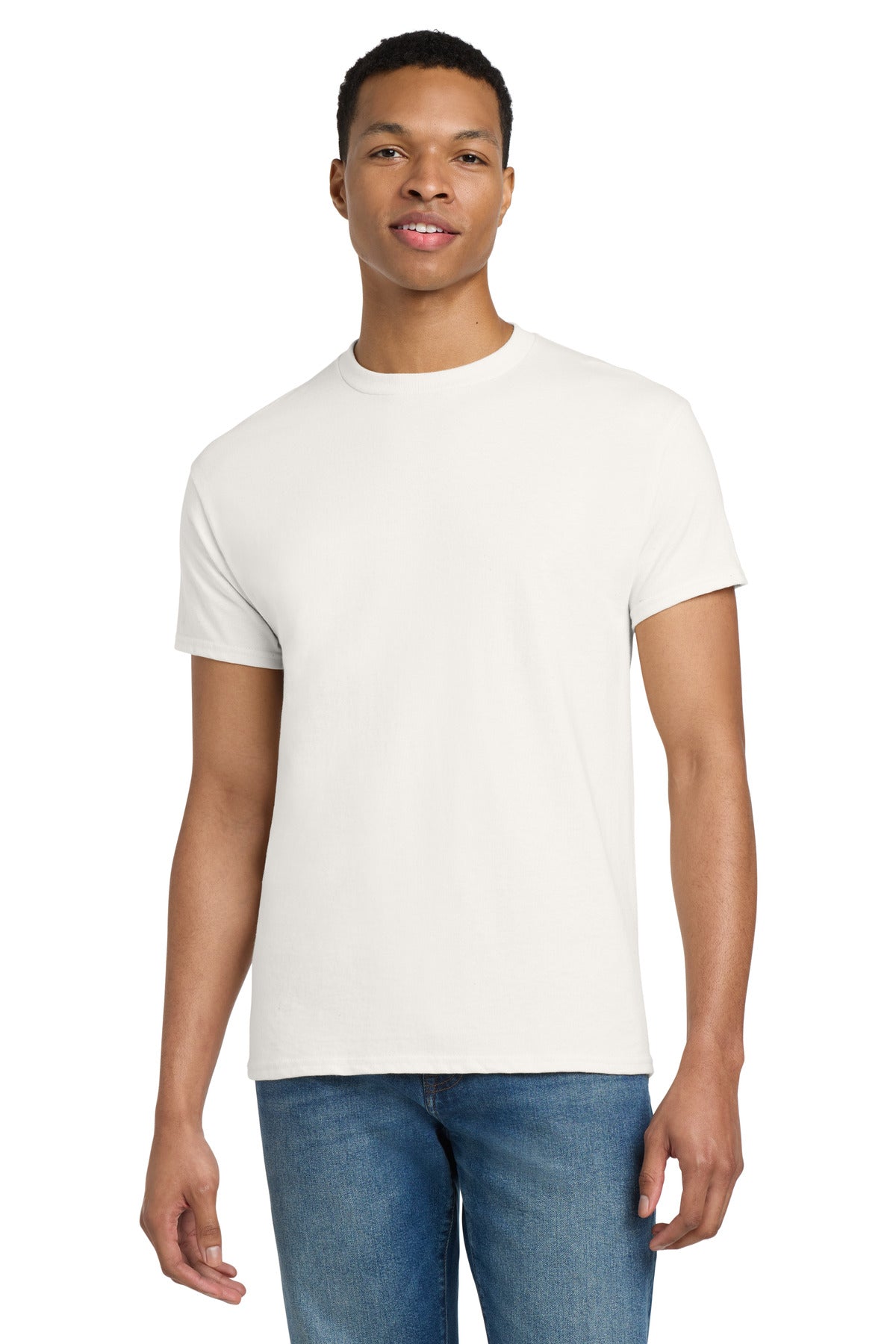Front View of PFD Gildan - Ultra Cotton 100% US Cotton T-Shirt. 2000