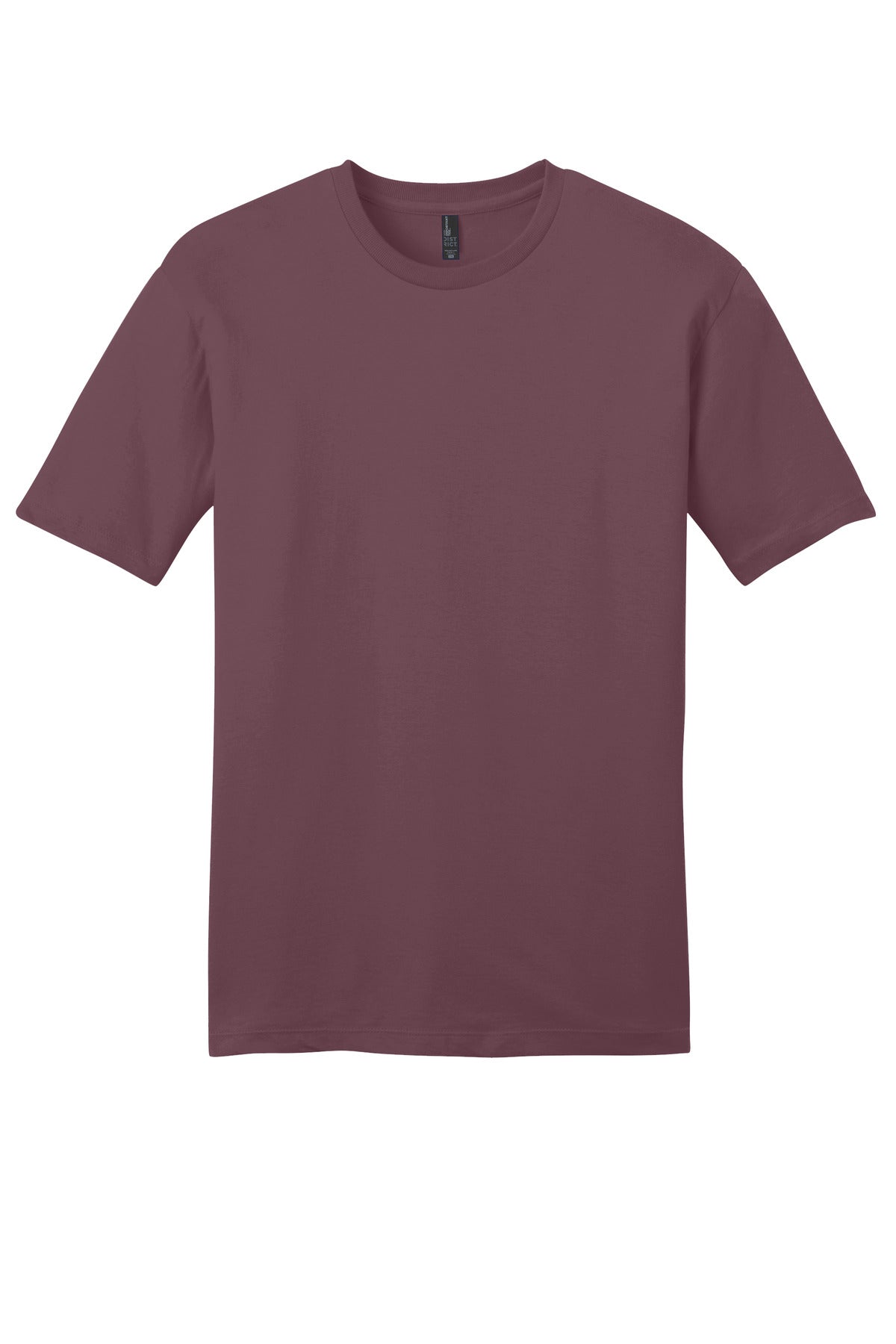 Front View of Plum District Very Important Tee . DT6000