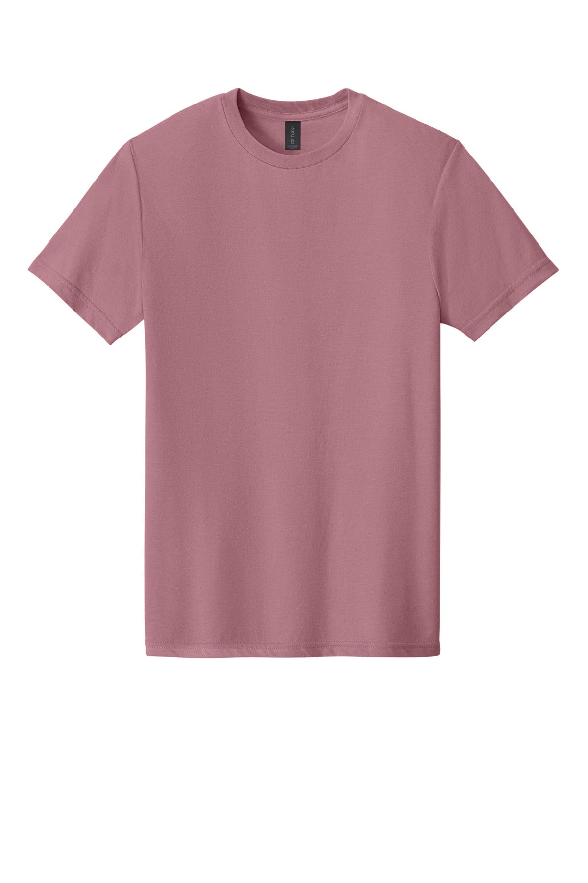 Front View of Plumrose Gildan Softstyle CVC Tee 64000CVC