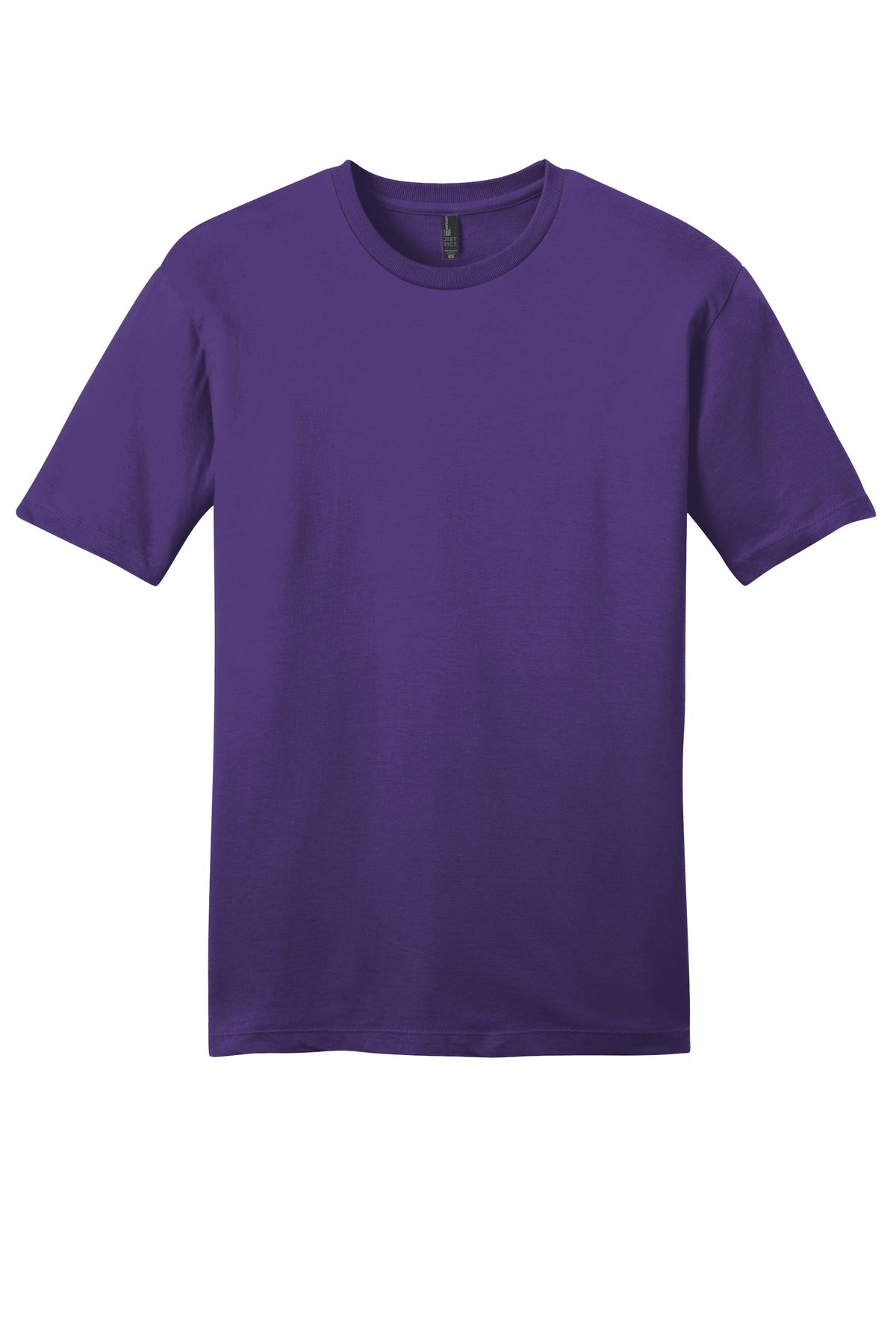 Front View of Purple District Very Important Tee . DT6000