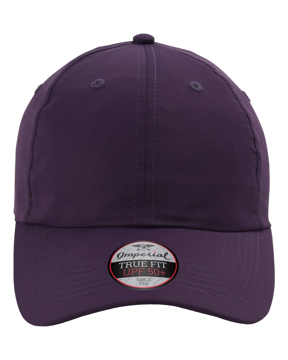 Front View of Purple The Original Performance Cap - X210P