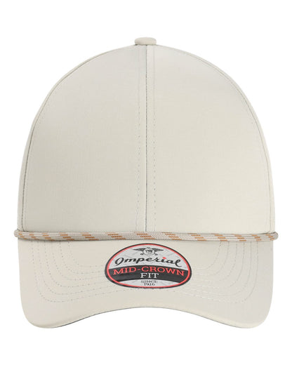Front View of Putty The Habanero Performance Rope Cap - 6054