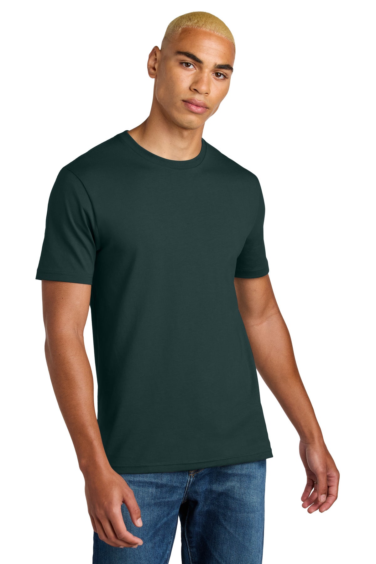 Front View of Rainforest District Perfect Weight Icon Tee DT106