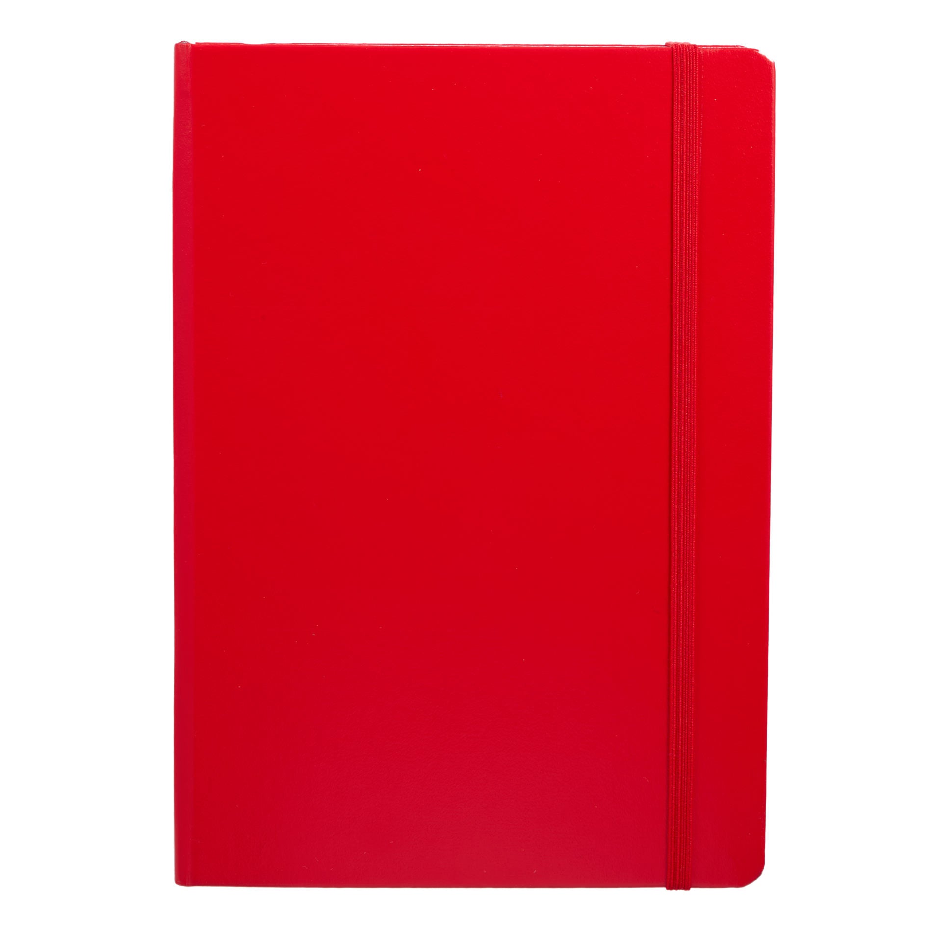 Front View of Red LEUCHTTURM1917 5.75" x 8.25" Hardcover Notebook plain