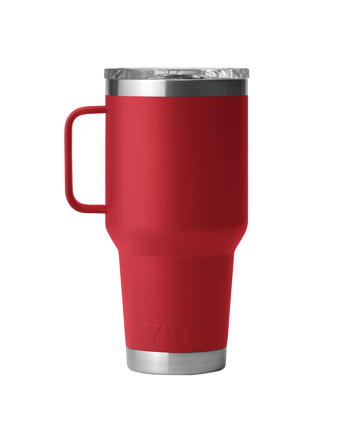 Front View of Red-Rescue Rambler® 30 oz Travel Mug with StrongHold™ Lid plain
