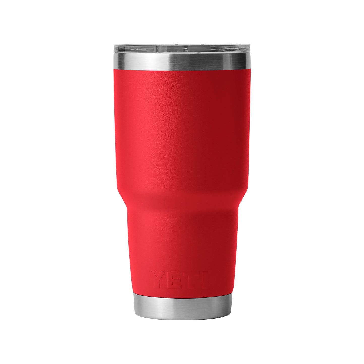 Front View of Red-Rescue Rambler® 30 oz Tumbler with MagSlider™ Lid plain
