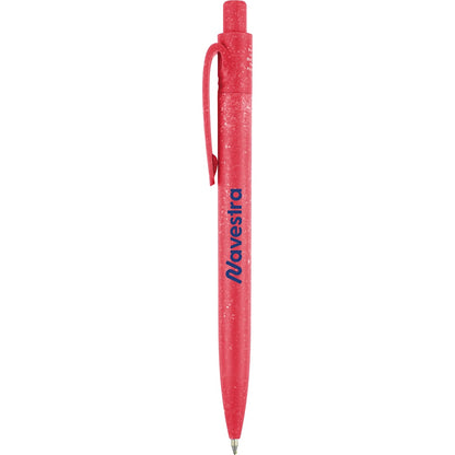 Front View of Red Shoreside Gel Pen