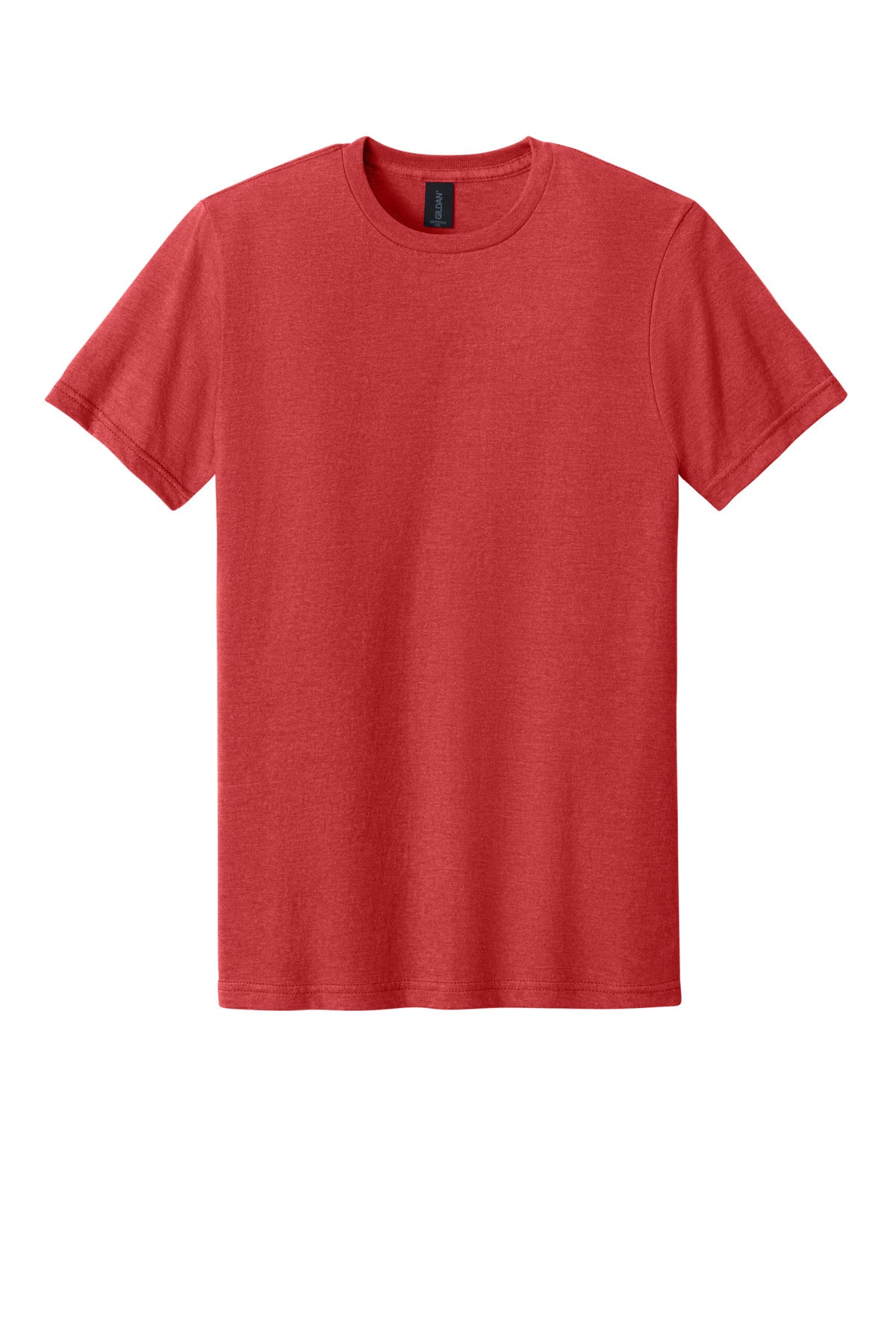 Front View of RedMist Gildan Softstyle CVC Tee 64000CVC