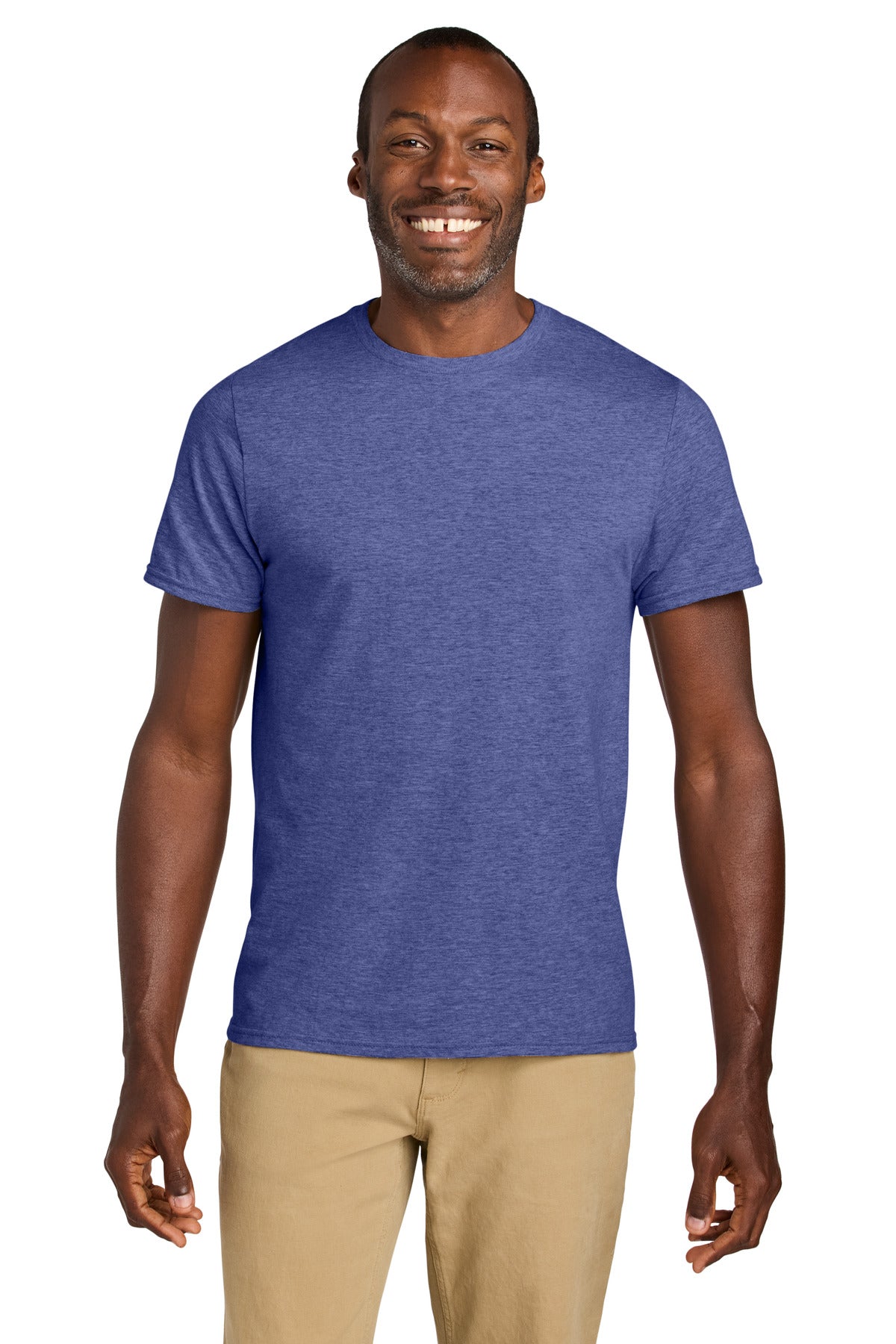 Front View of RetHtPrpl Jerzees Classics Unisex Cotton T-Shirt 363M